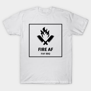 FAF Black and White T-Shirt